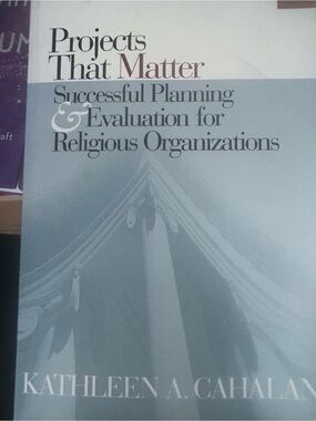 Projects That Matter by Kathleen A. Cahalan - Blue Cover